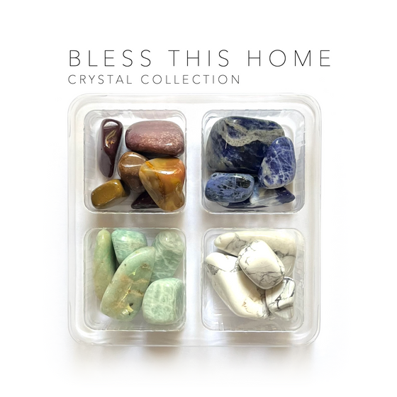 BLESS THIS HOME ---  Rox Box -- crystal gift set