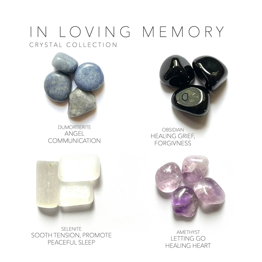 IN LOVING MEMORY  ---  Rox Box - healing crystal set