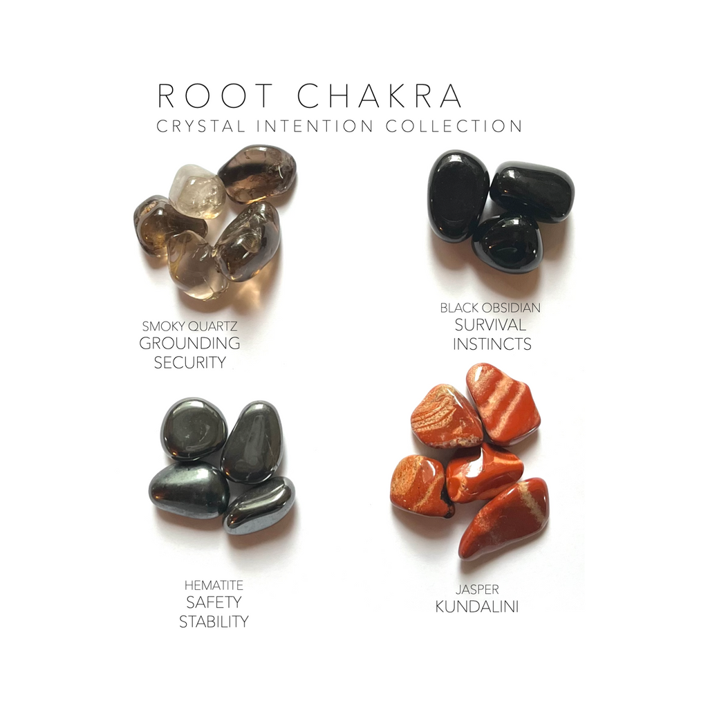ROOT CHAKRA  ---  Rox Box -- crystal gift set
