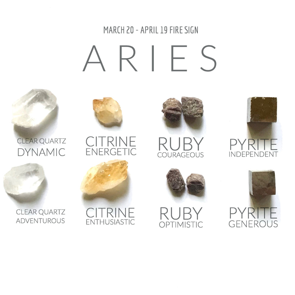 ARIES ZODIAC COLLECTION --- March 20 - April 19 | Fire Sign --- Rox Box