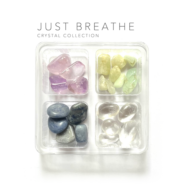 JUST BREATHE --- Rox Box - healing crystal set - Crystal Grids