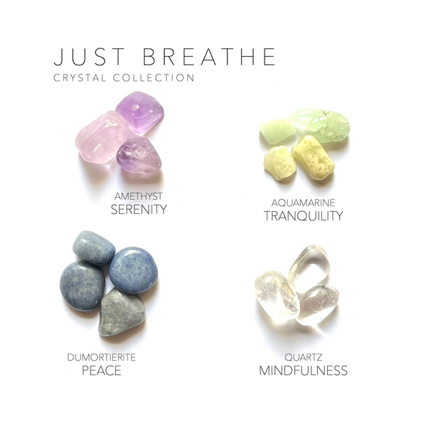 JUST BREATHE --- Rox Box - healing crystal set - Crystal Grids