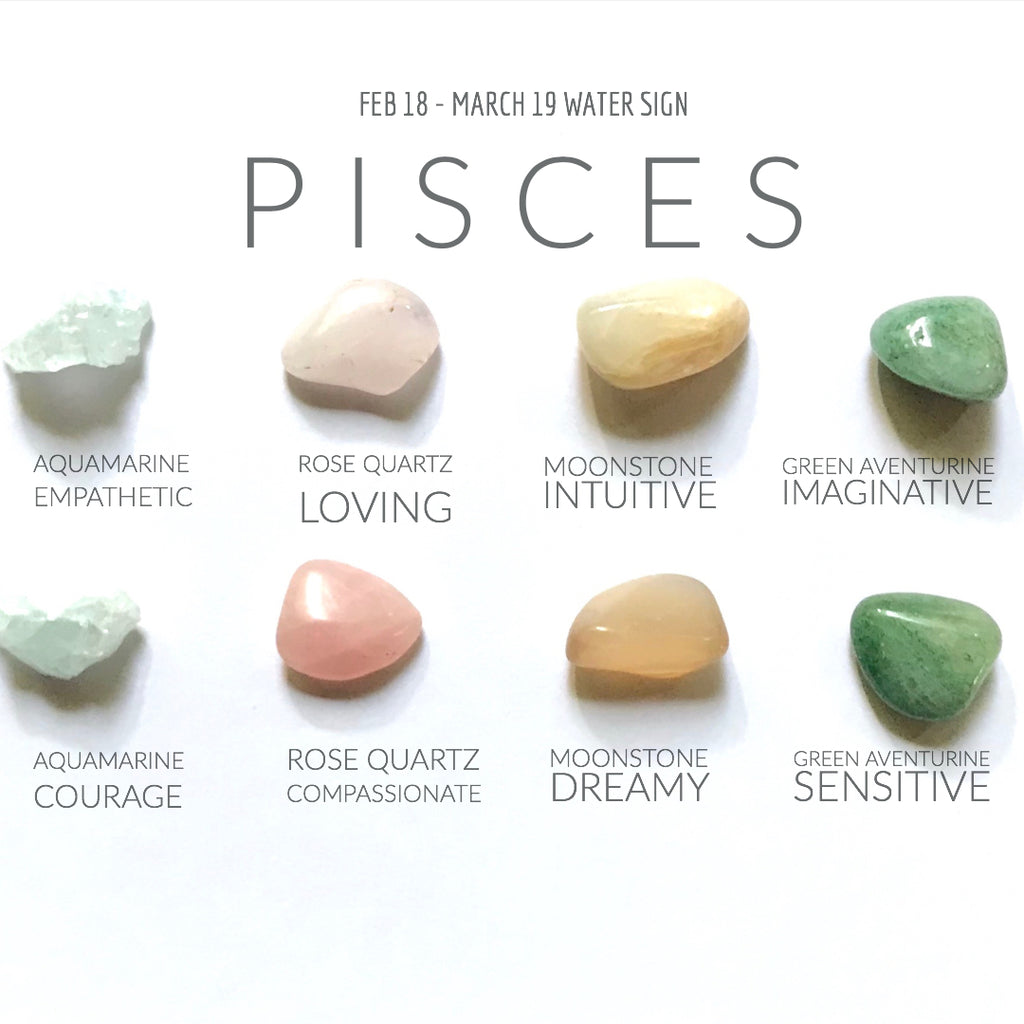 PISCES ZODIAC COLLECTION -- Feb 18 - March 19 | Water Sign --- Rox Box