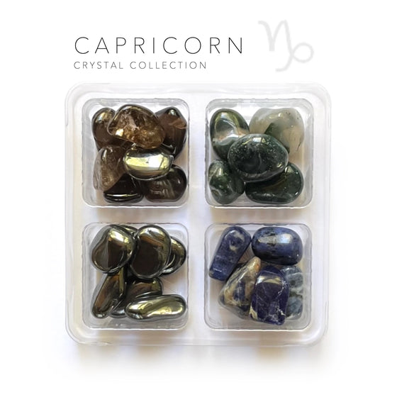 Capricorn Zodiac Rox Box - Dec 22 - Jan 19  - jumbo set -crystals and stones