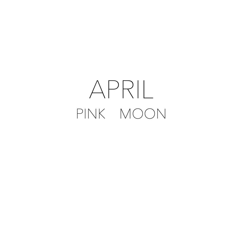 APRIL FULL MOON - PINK MOON - Rox Box - crystal set