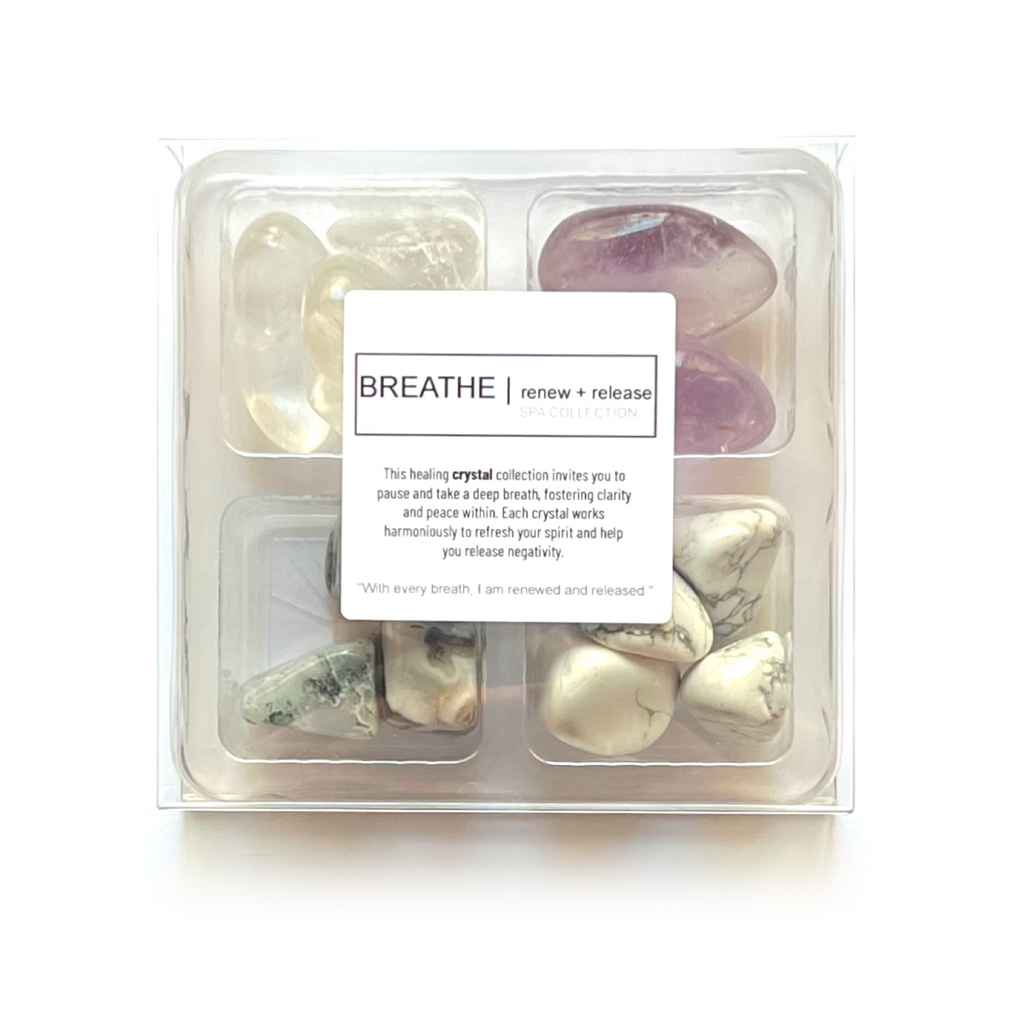 BREATHE - Spa Collection - Rox Box - gemstone crystal set