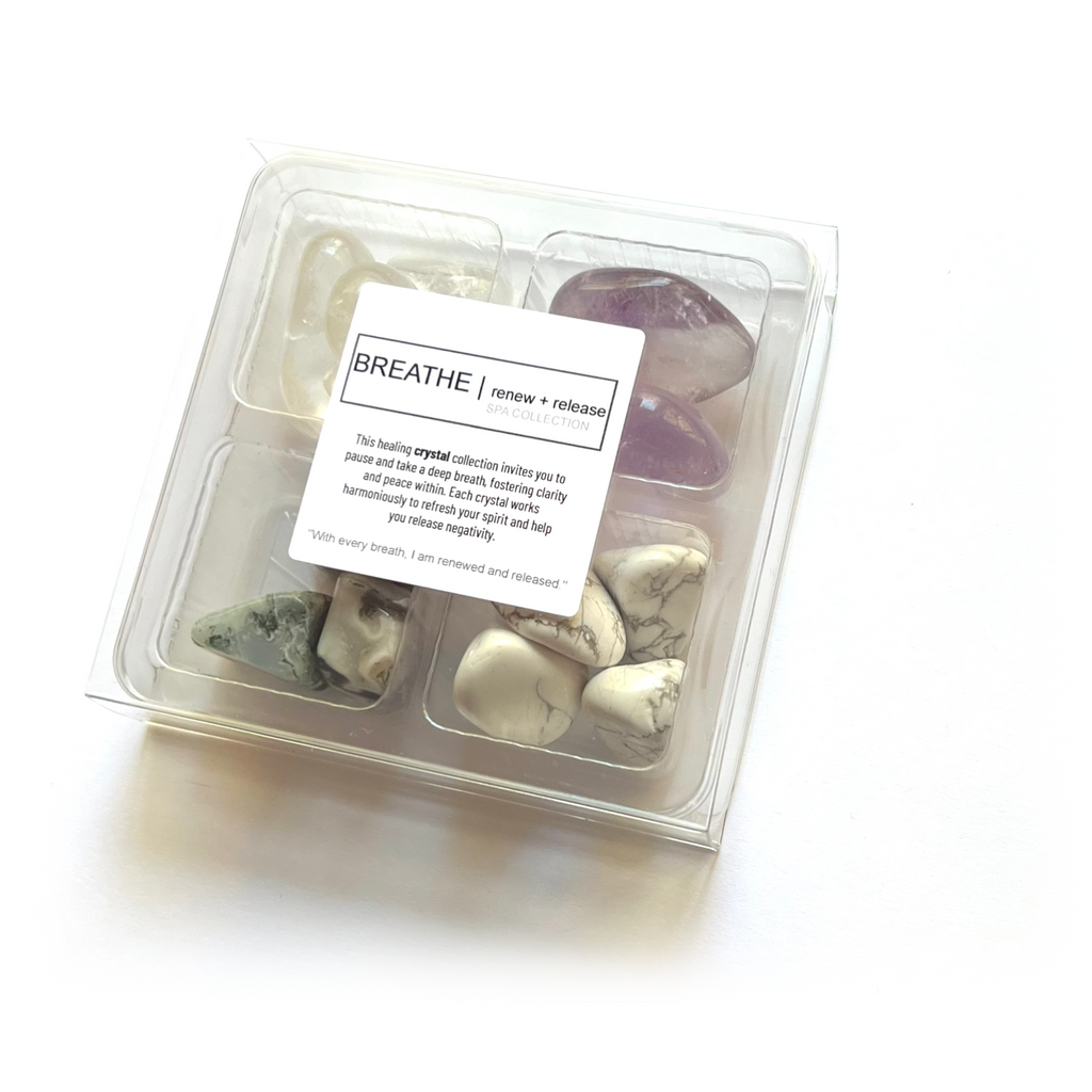 BREATHE - Spa Collection - Rox Box - gemstone crystal set