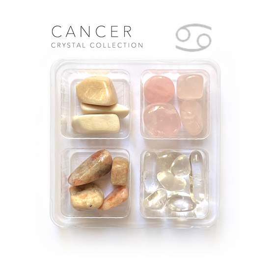 Cancer Zodiac Rox Box - June 21 - July 22 - jumbo set - crystals and stones