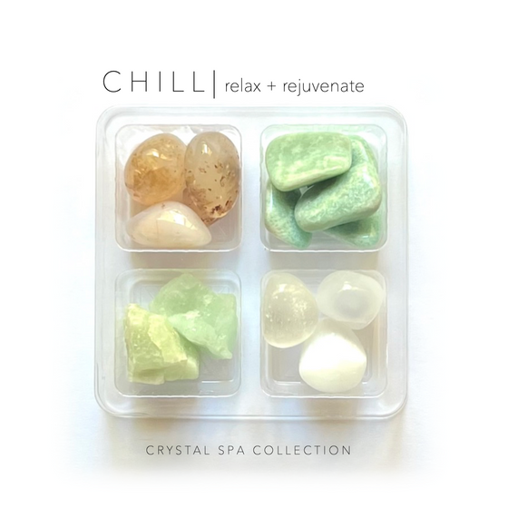 CHILL - Spa Collection - Rox Box - gemstone crystal set