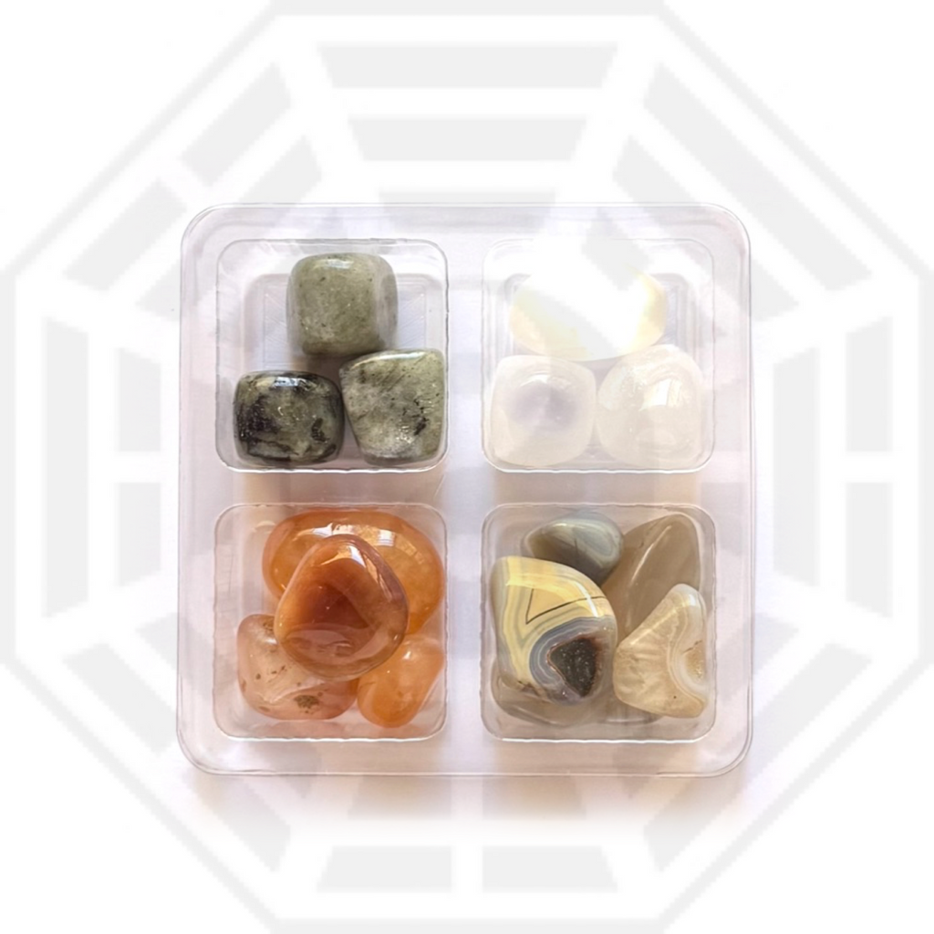 CREATIVITY BAGUA - Feng Shui Crystal Cures Collection - Rox Box - gemstone crystal set