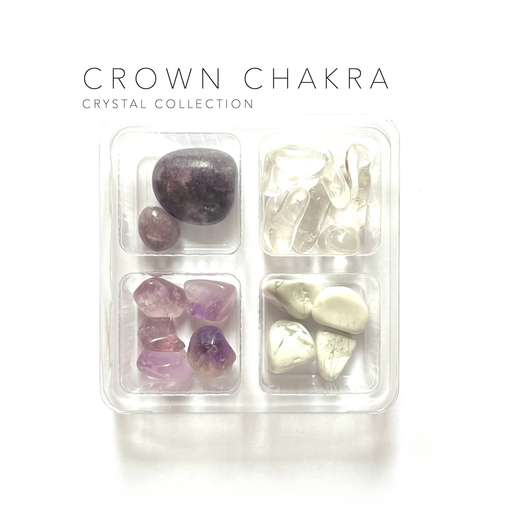CROWN CHAKRA  ---  Rox Box -- crystal gift set