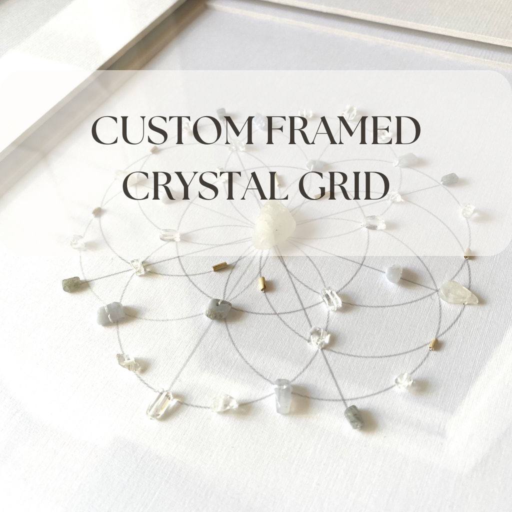 Custom FRAMED CRYSTAL GRID