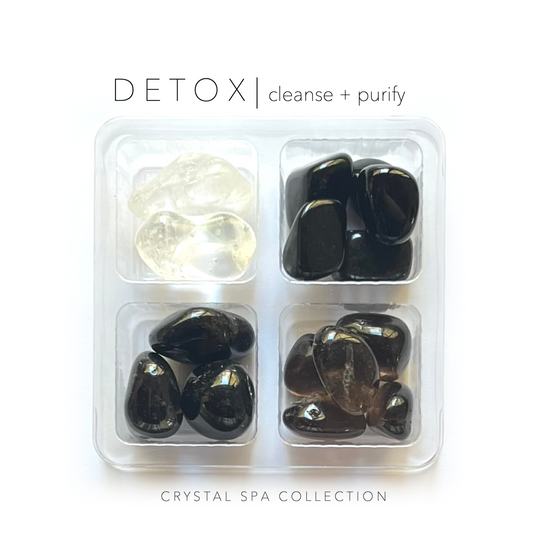 DETOX - Spa Collection - Rox Box - gemstone crystal set