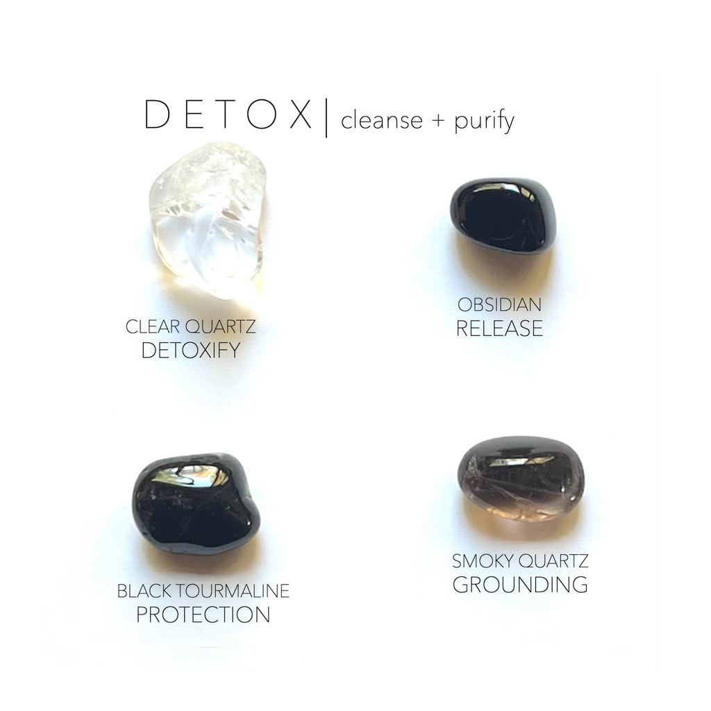 DETOX - Spa Collection - Rox Box - gemstone crystal set