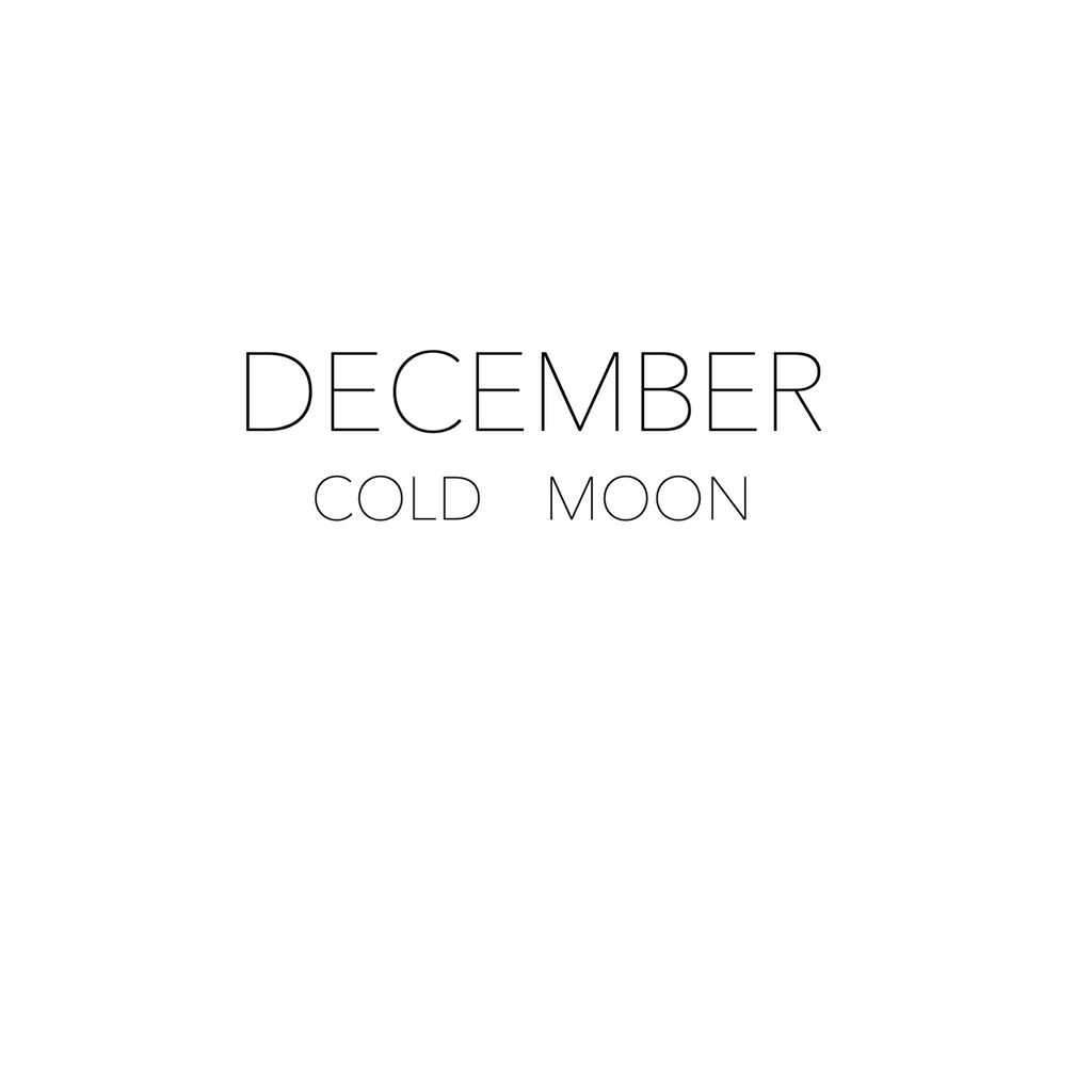 DECEMBER FULL MOON - COLD MOON - Rox Box - crystal set