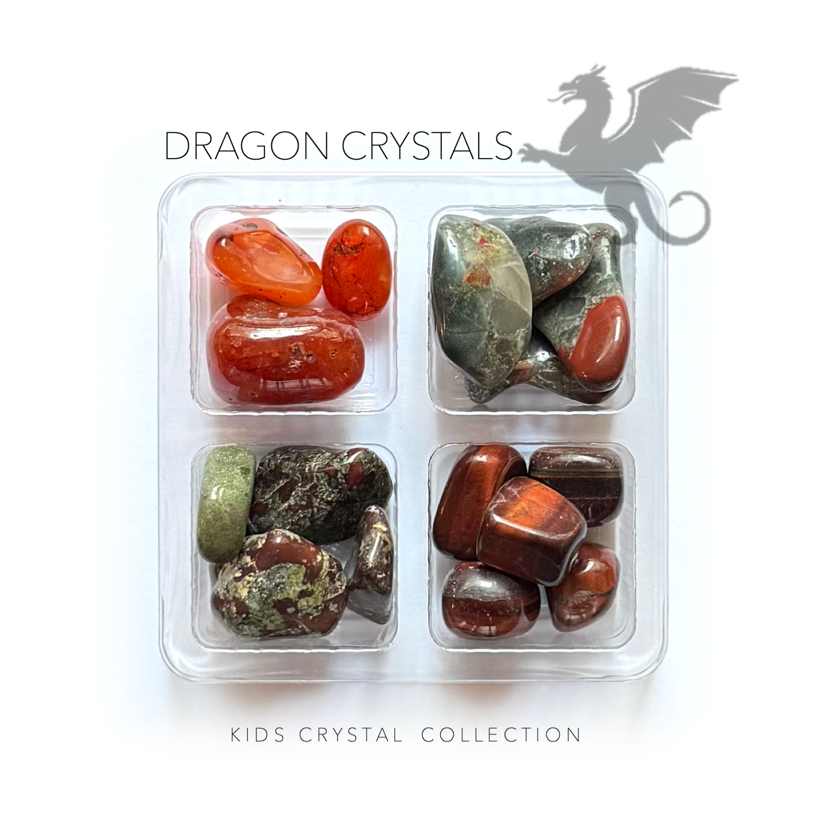 DRAGON CRYSTALS - Kids Crystal Sets - Rox Box - rock collection