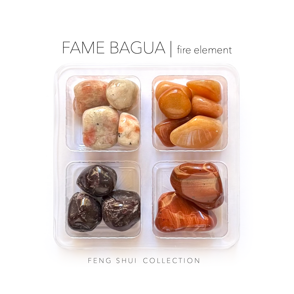 FAME BAGUA - Feng Shui Crystal Cures Collection - Rox Box - gemstone crystal set