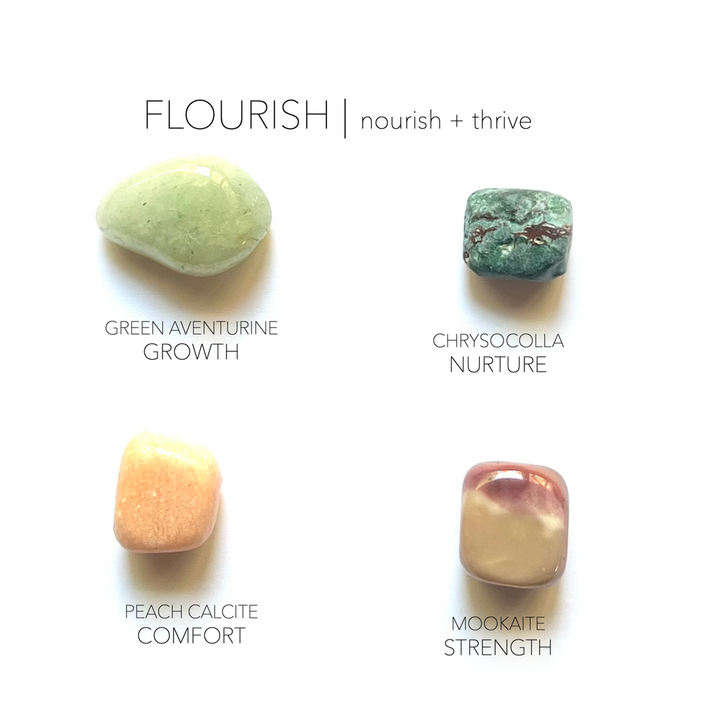 FLOURISH - Spa Collection - Rox Box - gemstone crystal set