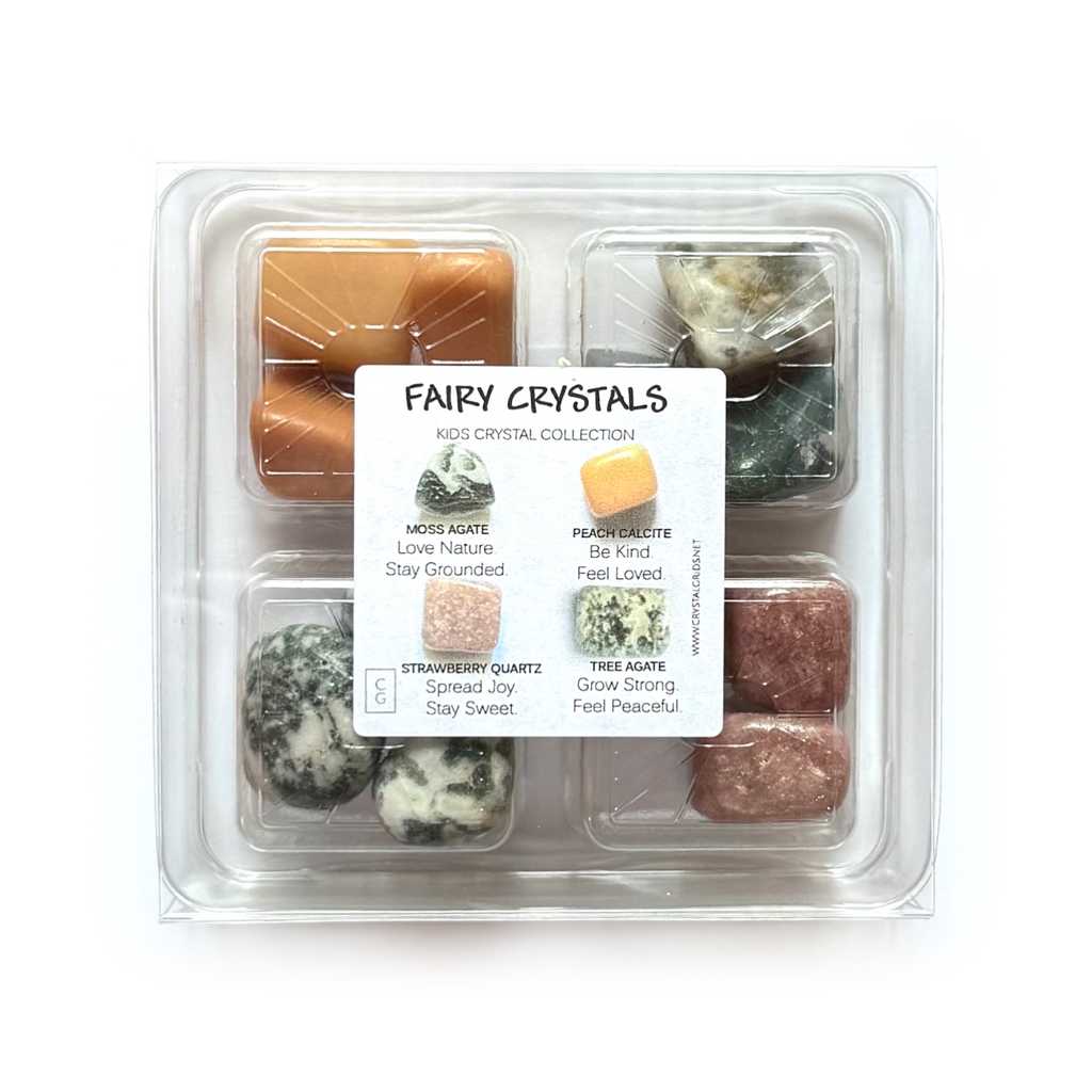 FAIRY CRYSTALS - Kids Crystal Sets - Rox Box - rock collection