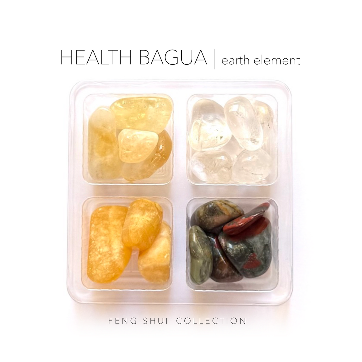 HEALTH BAGUA - Feng Shui Crystal Cures Collection - Rox Box - gemstone crystal set