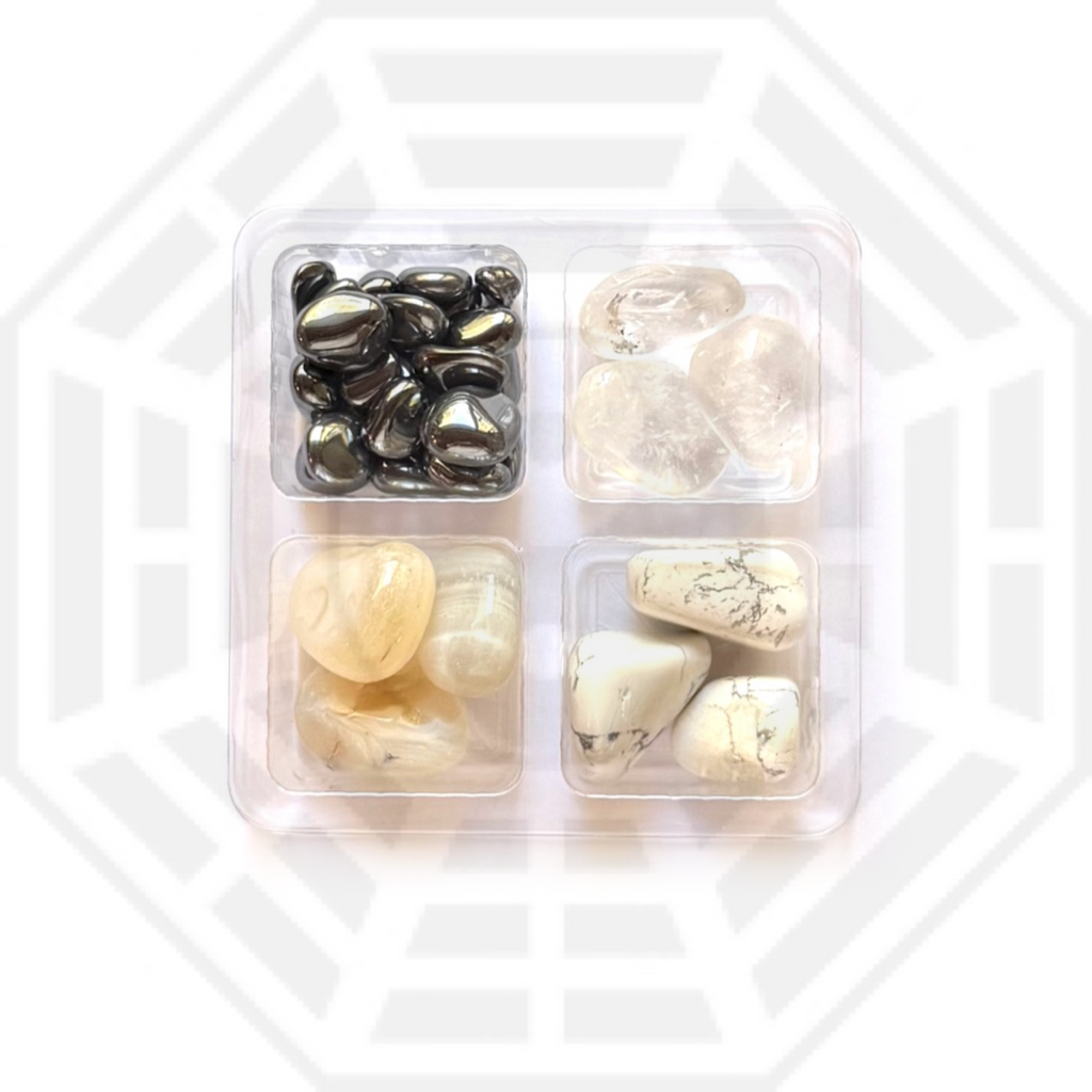 HELPFUL PEOPLE BAGUA - Feng Shui  Collection - Rox Box - gemstone crystal set