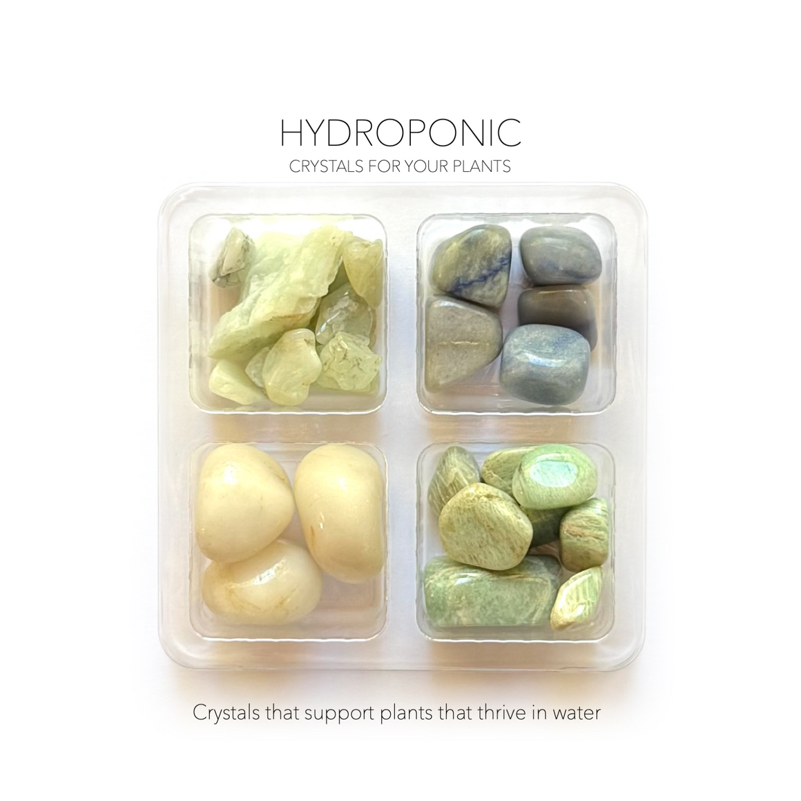 HYDROPONIC PLANT CRYSTAL SET- Crystals for Plants Rox Box