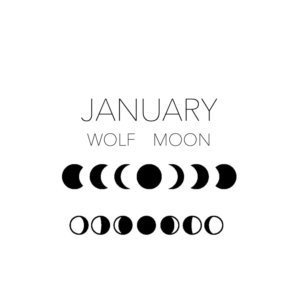 JANUARY FULL MOON - WOLF MOON - Rox Box - crystal set