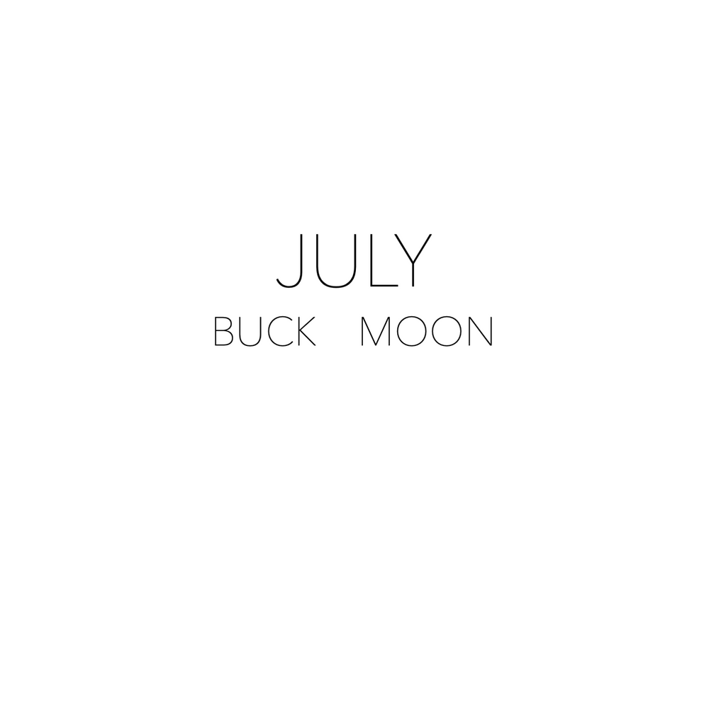 JULY FULL MOON - BUCK MOON Rox Box - crystal set