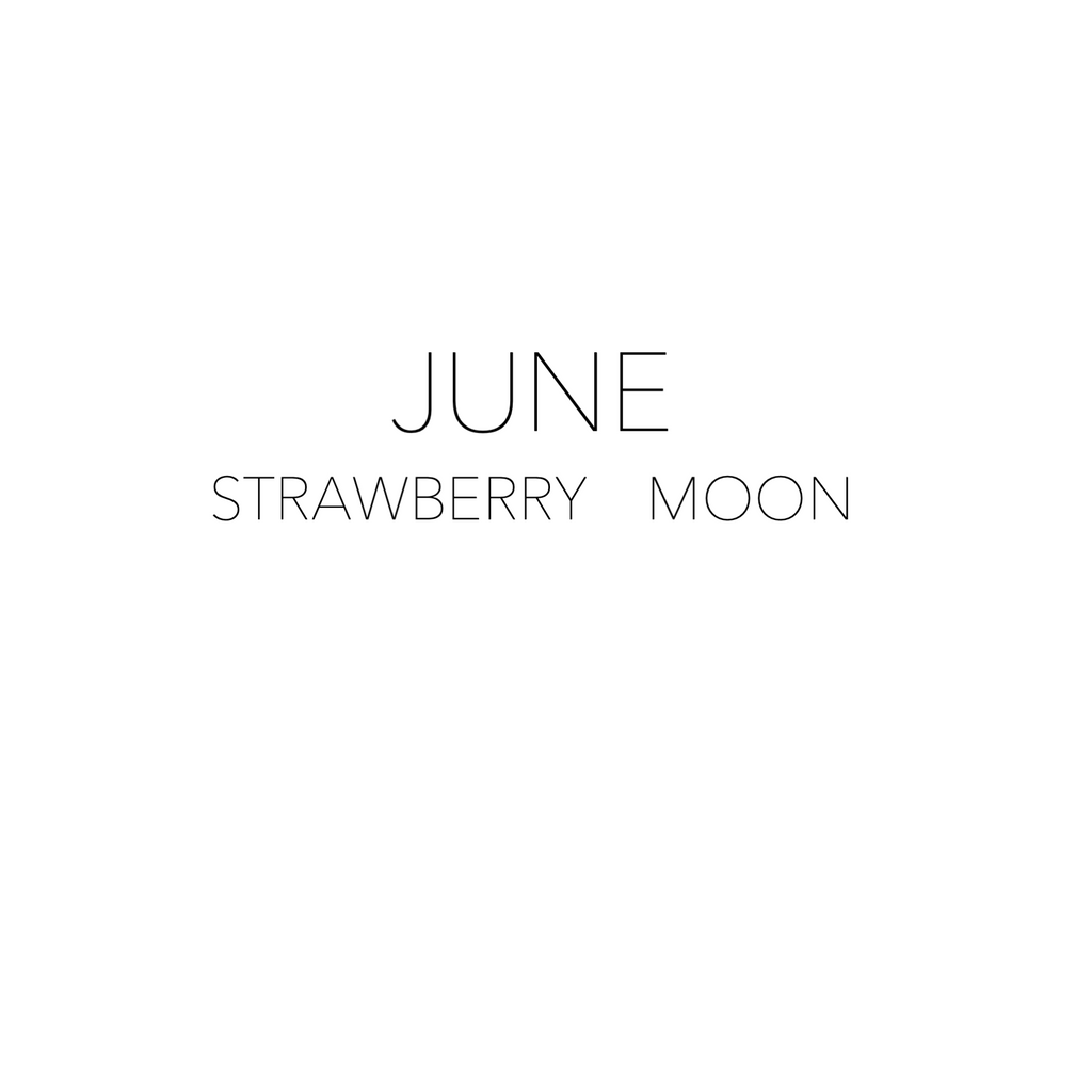 JUNE FULL MOON - STRAWBERRY MOON Rox Box - crystal set