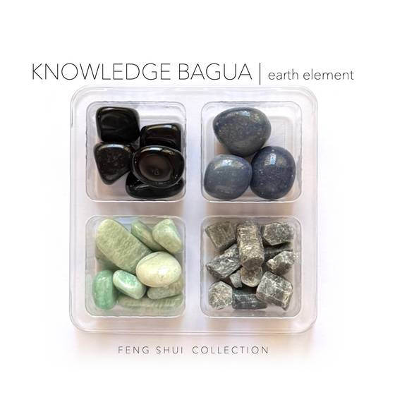 KNOWLEDGE BAGUA - Feng Shui Crystal Cures Collection - Rox Box - gemstone crystal set