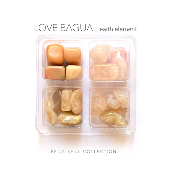 LOVE BAGUA - Feng Shui Crystal Cures Collection - Rox Box - gemstone crystal set