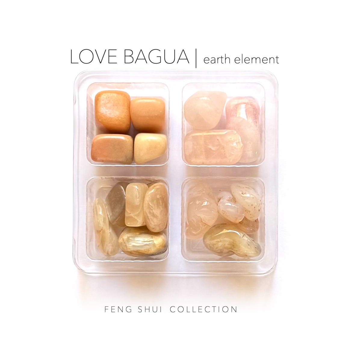 LOVE BAGUA - Feng Shui Crystal Cures Collection - Rox Box - gemstone crystal set