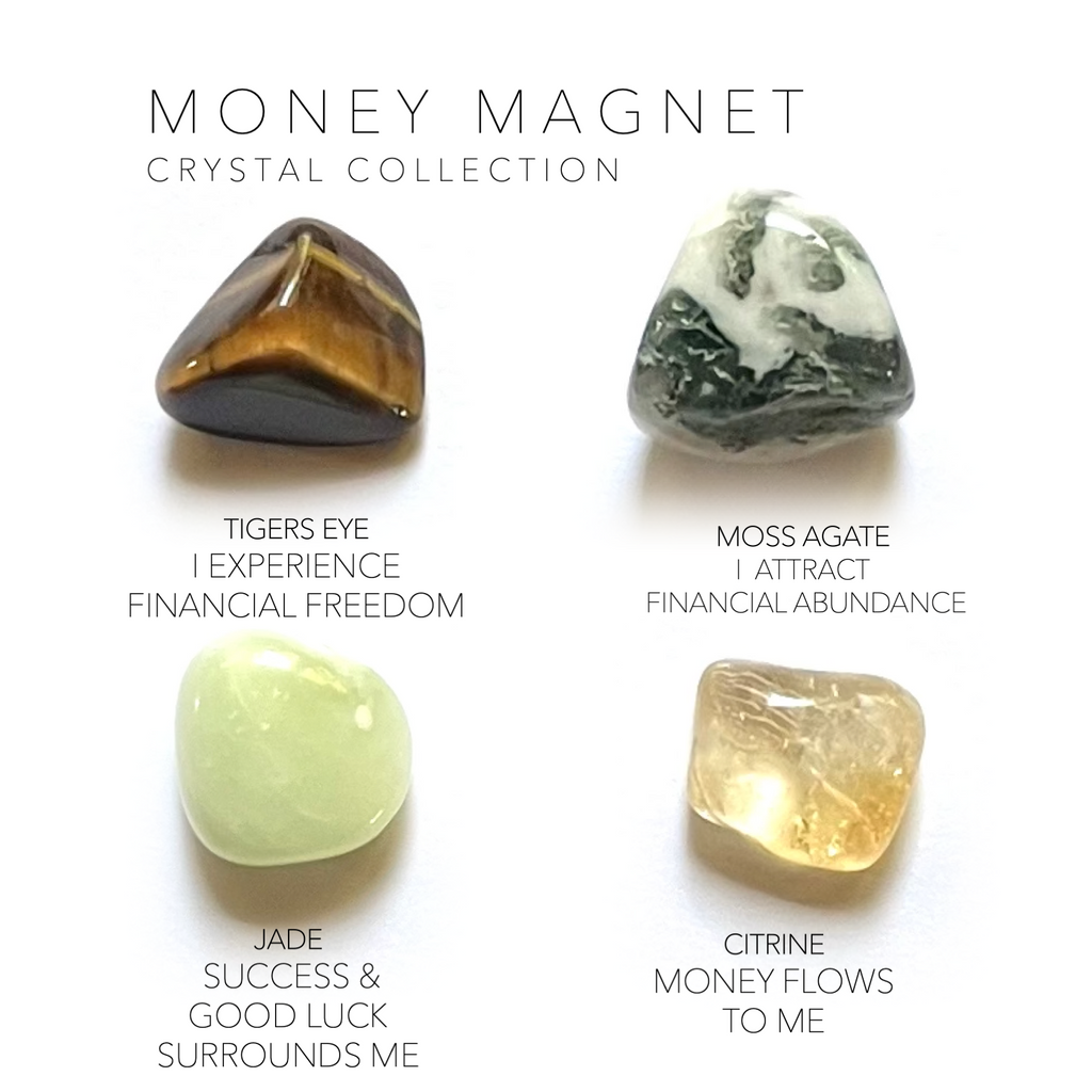 MONEY MAGNET ---  Rox Box -- crystal gift set