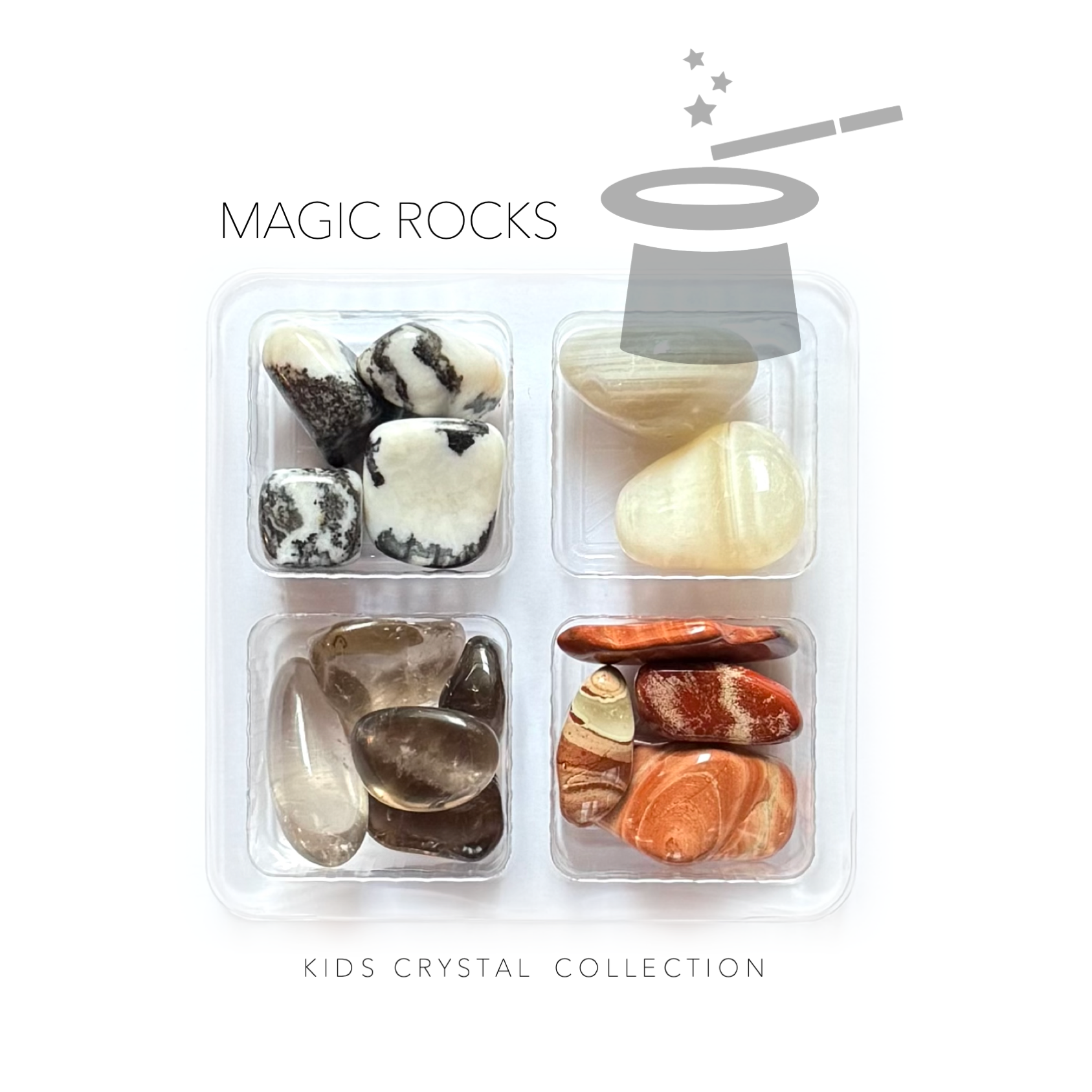 MAGIC ROCKS - Kids Crystal Sets - Rox Box - rock collection