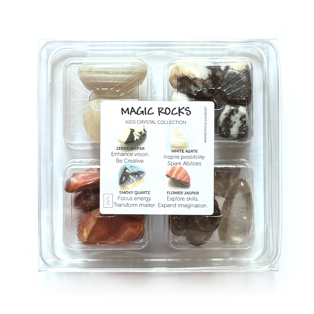 MAGIC ROCKS - Kids Crystal Sets - Rox Box - rock collection