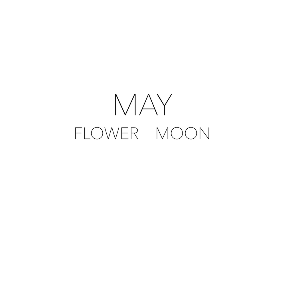 MAY FULL MOON - FLOWER MOON Rox Box - crystal set