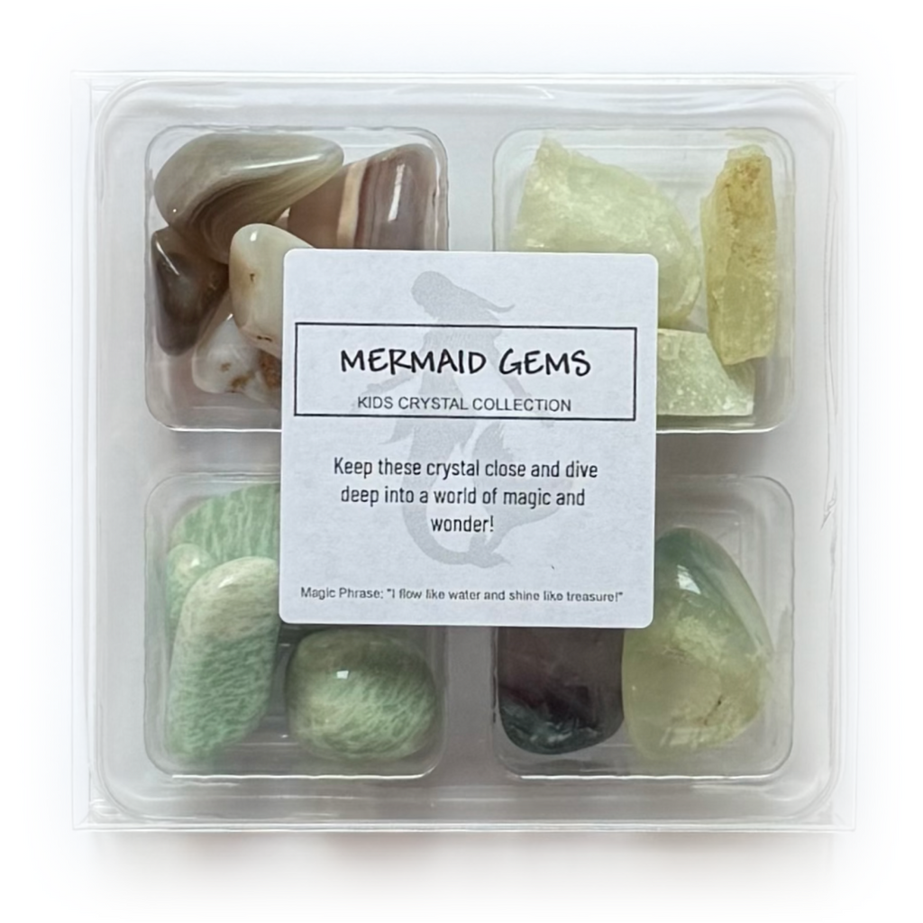 MERMAID GEMS - Kids Crystal Sets - Rox Box - rock collection