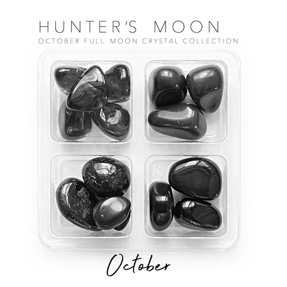 OCTOBER FULL MOON - HUNTER'S MOON Rox Box - crystal set