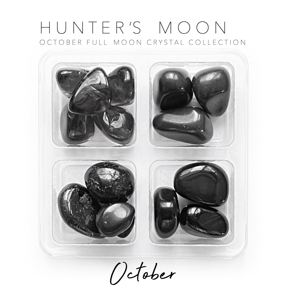 OCTOBER FULL MOON - HUNTER'S MOON Rox Box - crystal set