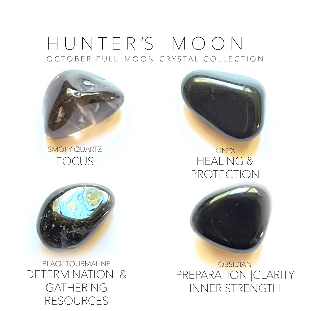 OCTOBER FULL MOON - HUNTER'S MOON Rox Box - crystal set