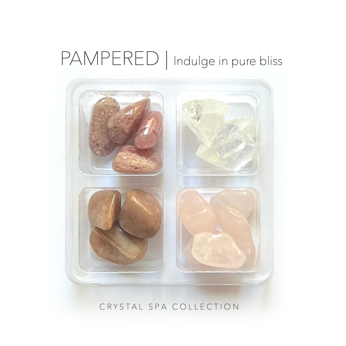 PAMPERED - Spa Collection - Rox Box - gemstone crystal set