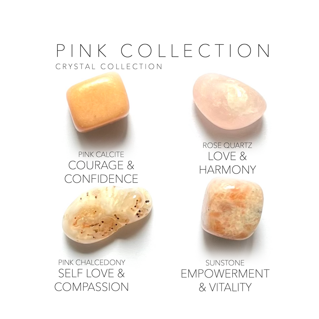 PINK COLLECTION ---  Rox Box - healing crystal set