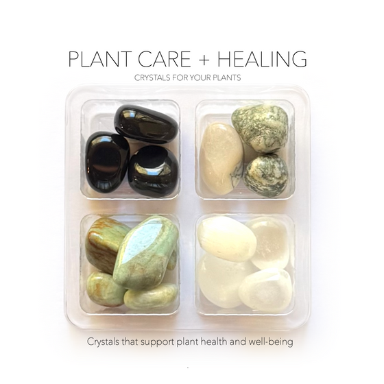 PLANT CARE + HEALING SET - Crystals for Plants Rox Box