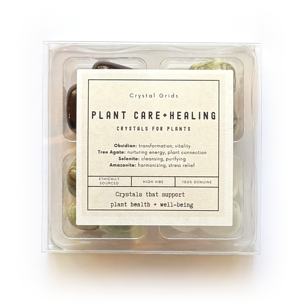 PLANT CARE + HEALING SET - Crystals for Plants Rox Box