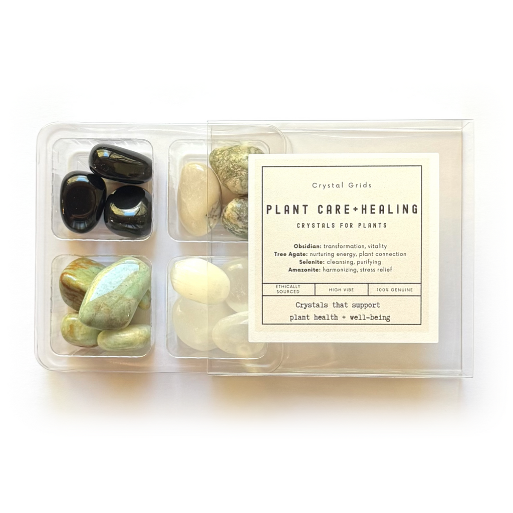 PLANT CARE + HEALING SET - Crystals for Plants Rox Box