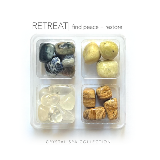 RETREAT - Spa Collection - Rox Box - gemstone crystal set