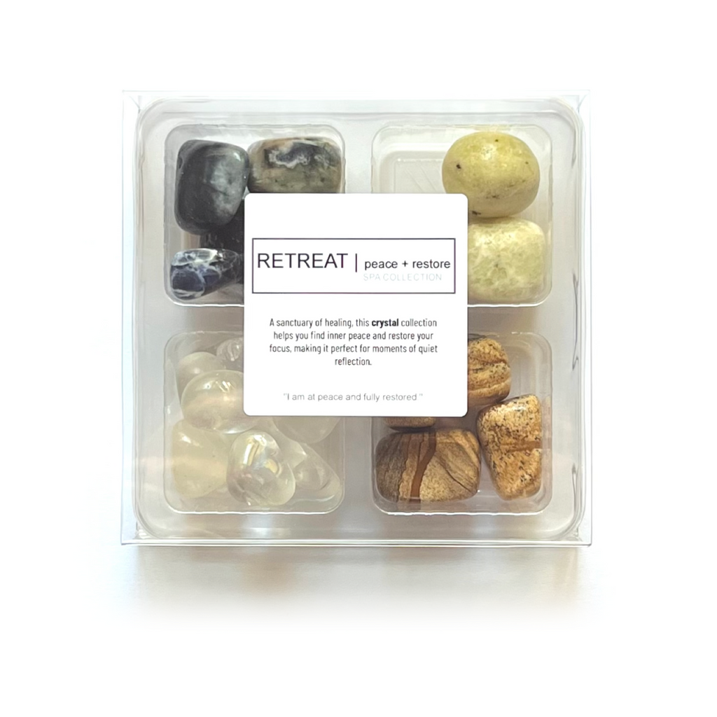 RETREAT - Spa Collection - Rox Box - gemstone crystal set