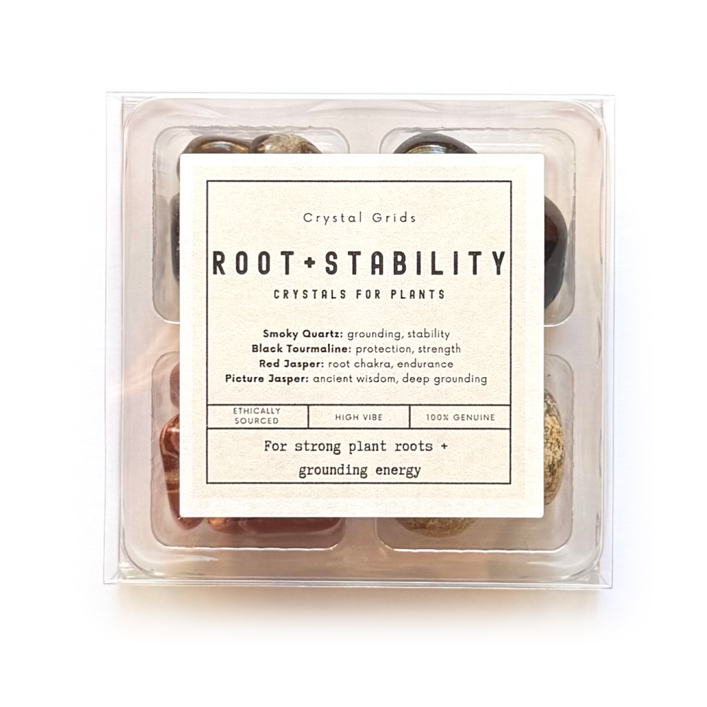 ROOT + STABILITY - Crystals for Plants Rox Box