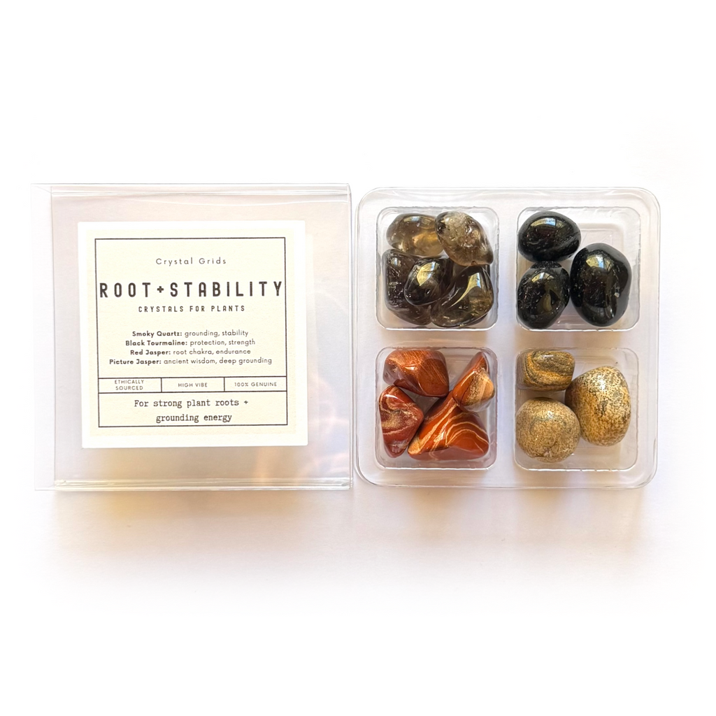 ROOT + STABILITY - Crystals for Plants Rox Box