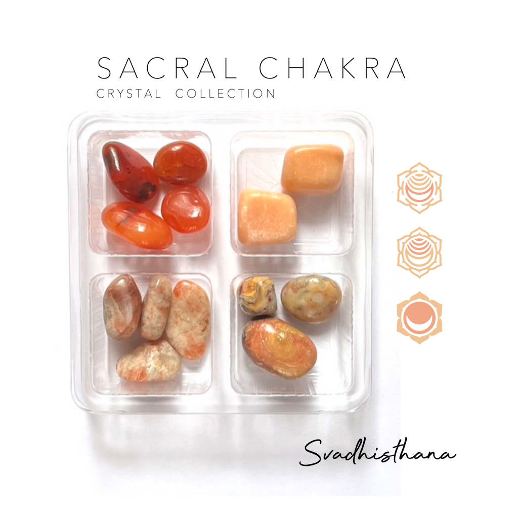 SACRAL CHAKRA  ---  Rox Box -- crystal gift set